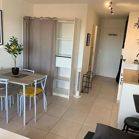 Super Studio- Terrasse- Parking- Montpellier Nord